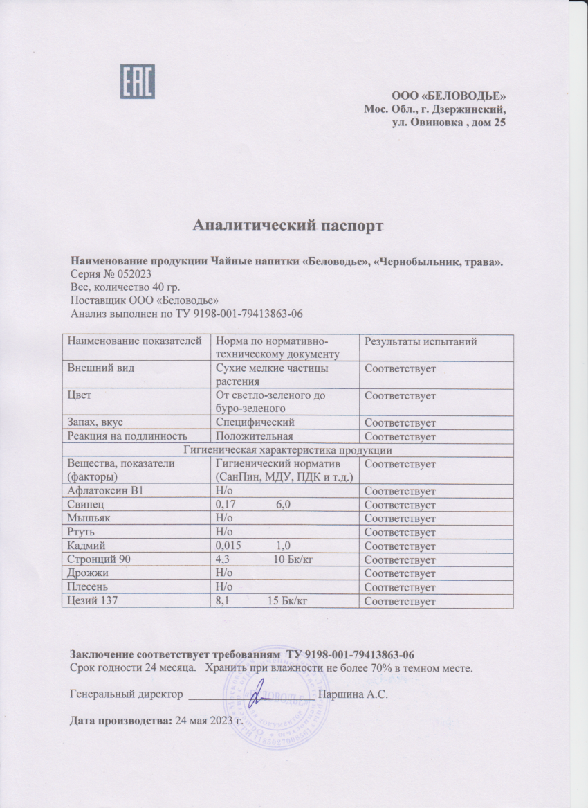 Паспорт №052023